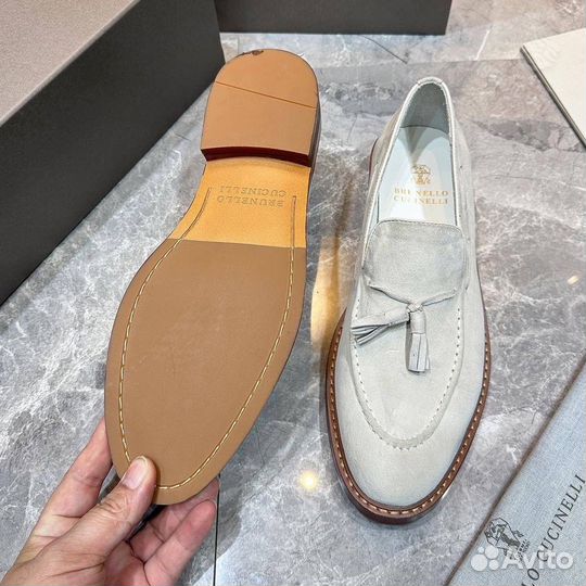 Лоферы мужские Brunello Cucinelli