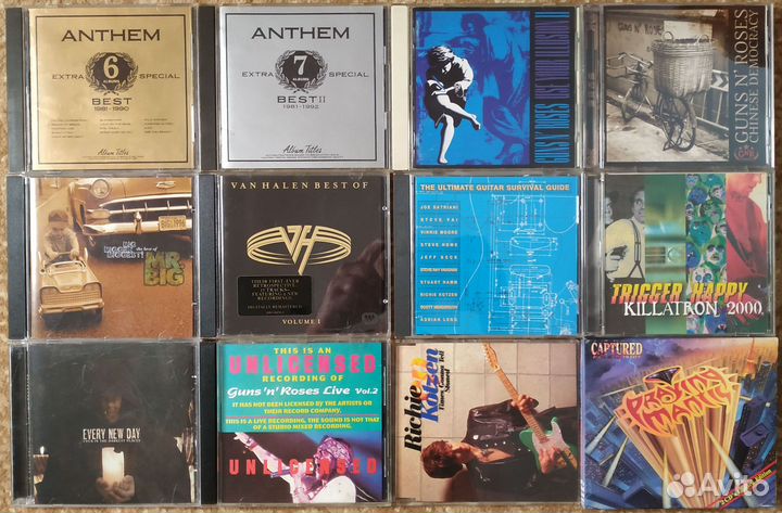 CD фирменные сд hard rock heavy