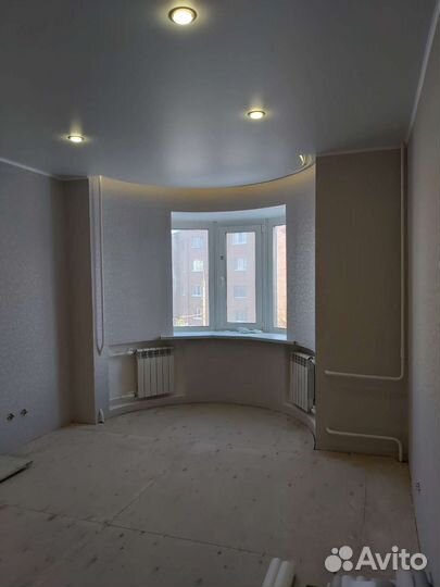 Шпатлевка, поклейка обоев