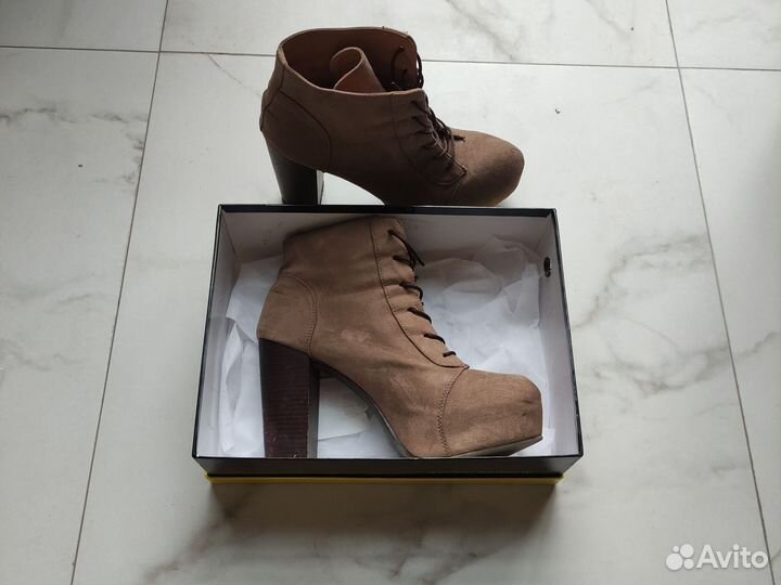Ботильоны на каблуке 41. Отправлю