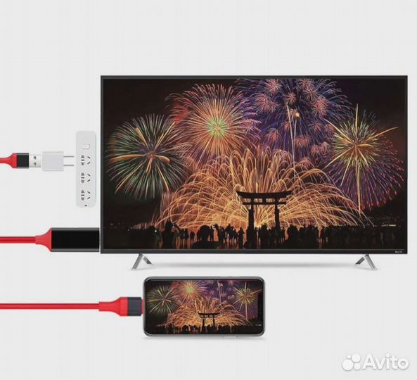 Кабель для игр и просмотра видео на телевизоре