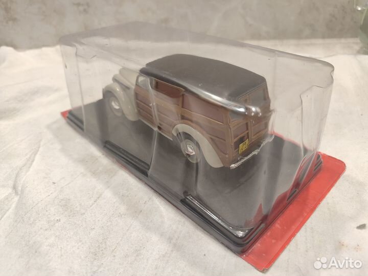 Модель москвич 400-422 1:24 ашет