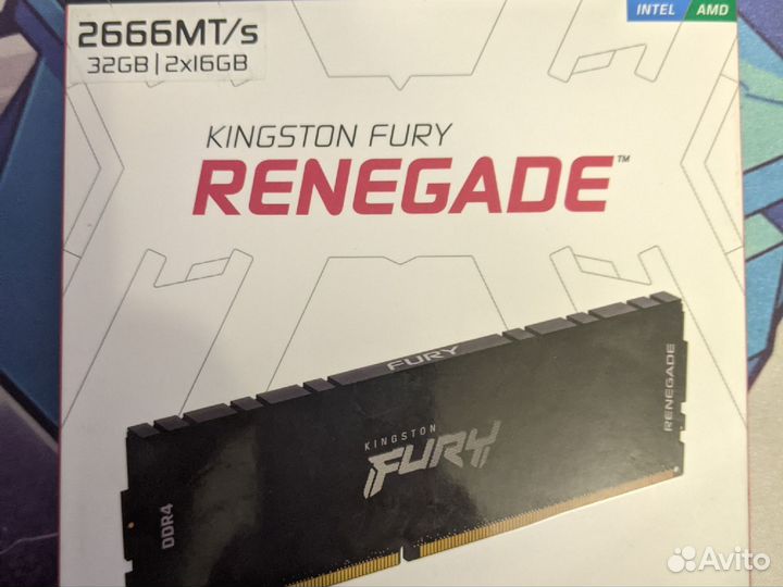 Озу HyperX 32gb 2666