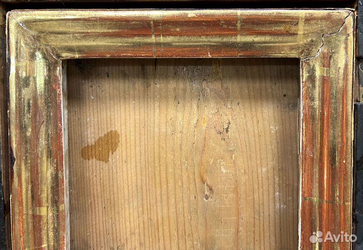 Старинный Киот №677(2) под икону 18,6 х 15 см