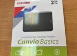 Внешний жесткий диск Toshiba Canvio Basics 2тб