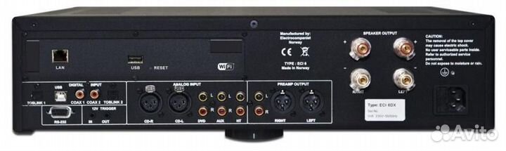 Стереоусилитель electrocompaniet ECI 6 DX mkii