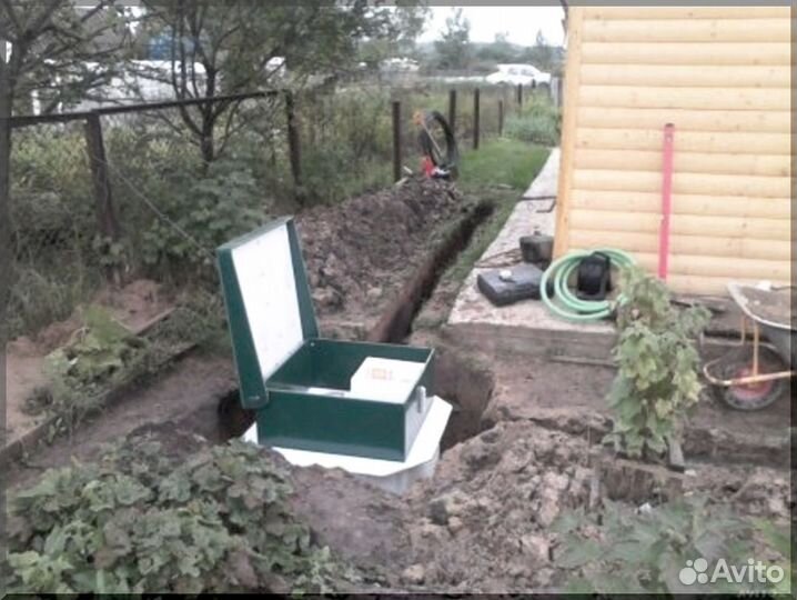 Установка септика. Рассрочка 12 мес