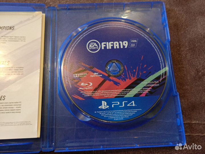 Игра для playstation ps4«FIFA19»