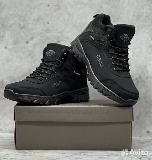 Кроссовки мужские зимние Ecco (40-46 размеры)