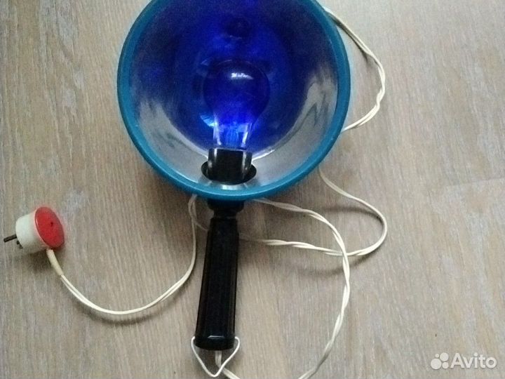Синяя лампа для прогревания СССР