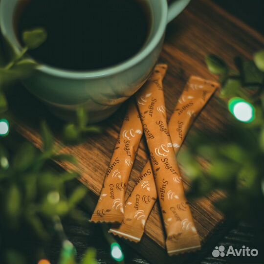 Сахар порционный 5 гр, 8 гр в стиках, соль, перец