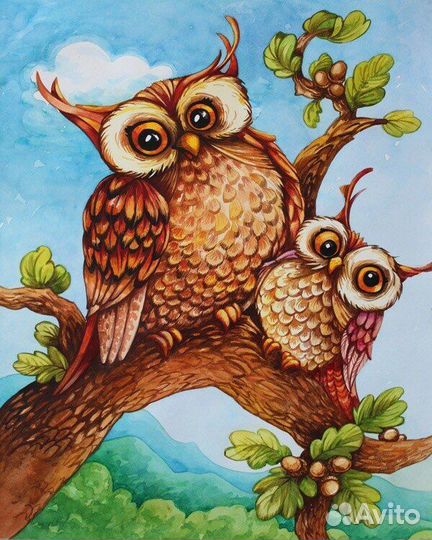 Картина по номерам новая