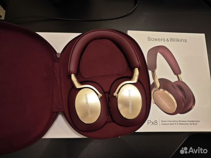 Bowers & Wilkins Px8 Royal Burgundy, оригинал