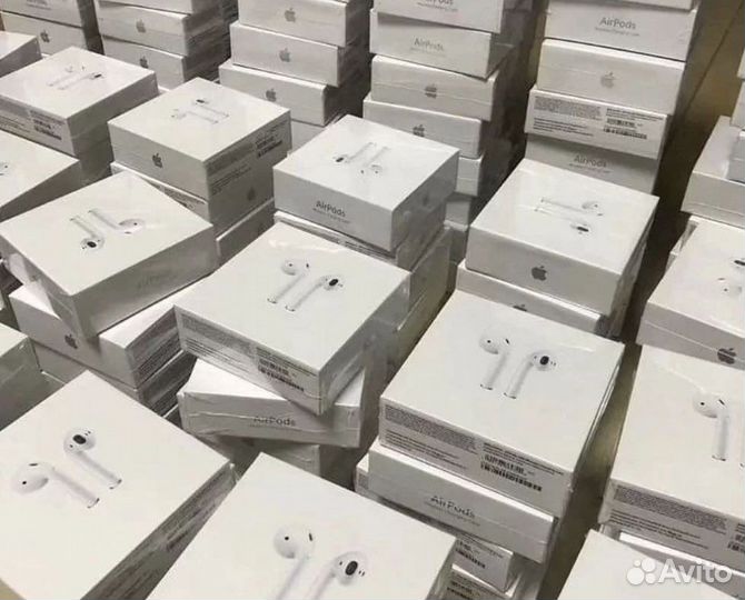 Airpods 2 Premium + чехол в подарок + доставка