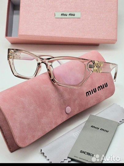 Очки имиджевые miu miu