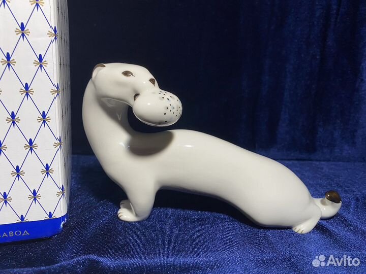 Скульптура фарфор ифз Горностай