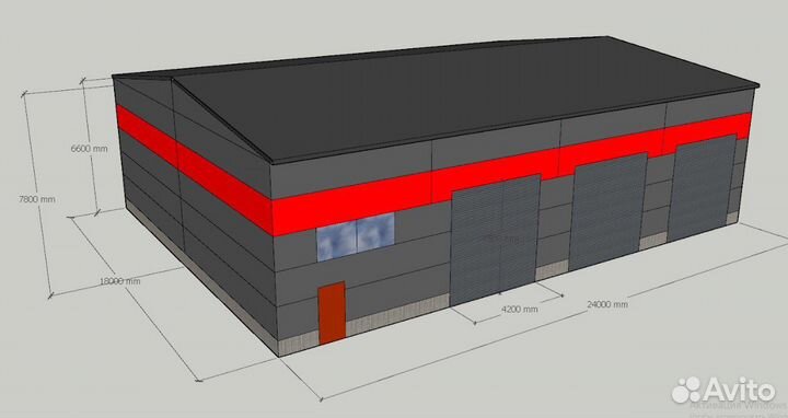 Сэндвич панели для быстровозводимых зданий
