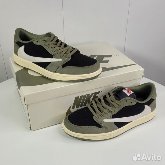 Кроссовки Nike Air Jordan 1 Low х Travis Scott