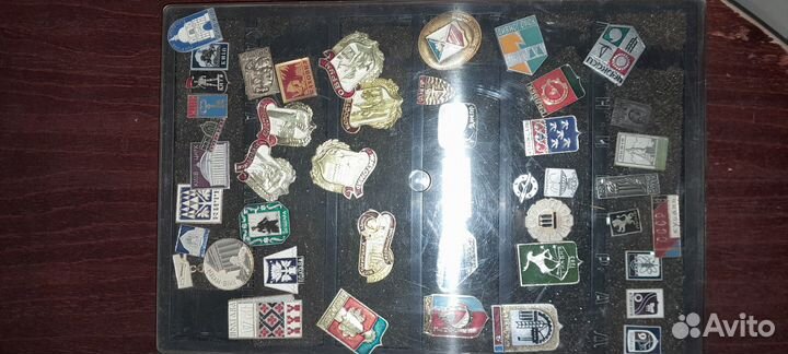 Значки СССР разных городов