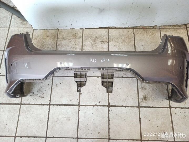 Бампер задний верхняя часть KIA RIO 2020- седан