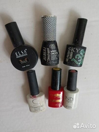 Гель лак палец муляж краска для волос