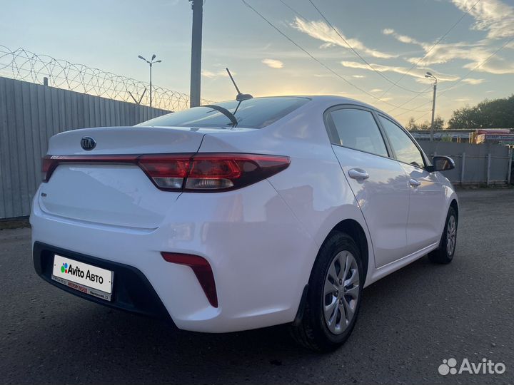 Kia Rio 1.4 МТ, 2018, 78 128 км