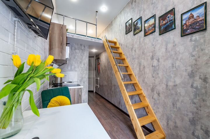 Квартира-студия, 15,5 м², 2/4 эт.