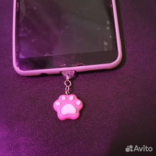 Пылезащитная заглушка для телефона