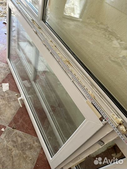 Окна пластиковые бу и балконные двери