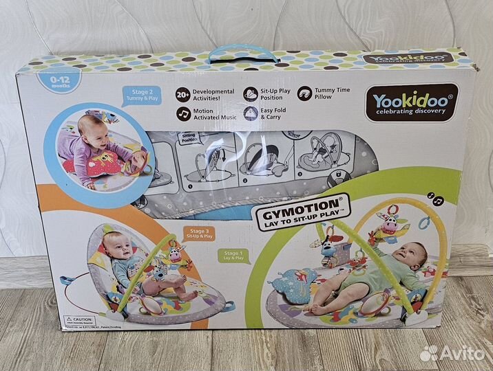 Коврик-трансформер Youkidoo + в подарок Tiny love