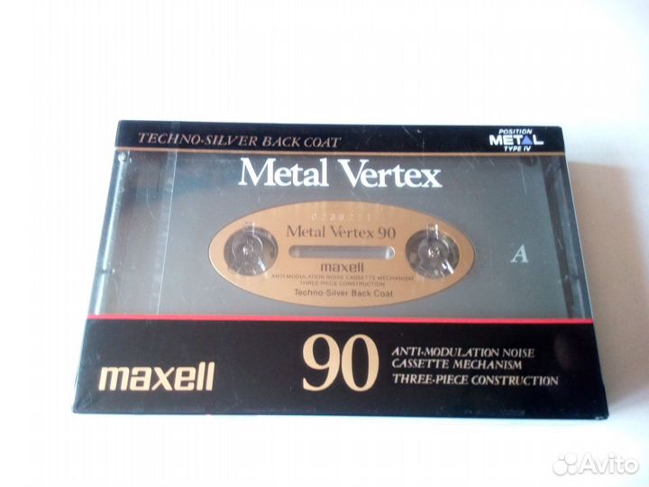 Аудио кассеты, Sony Metal 90, 100 запечатанные