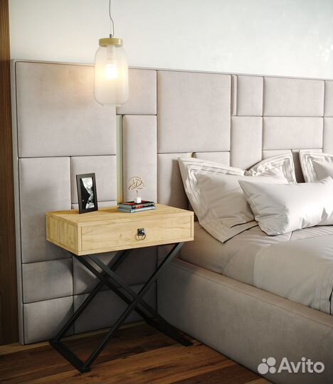 Тумба прикроватная в стиле лофт