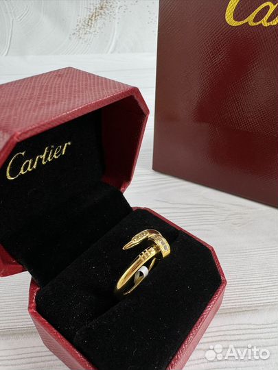 Cartier кольцо гвоздь