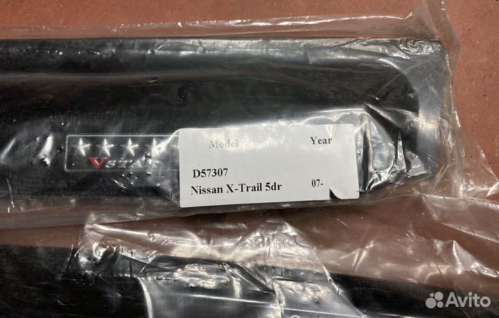 Дефлекторы V-Star для Nissan X-Trail II T31