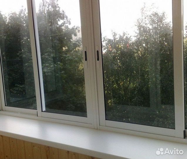 Окно с установкой