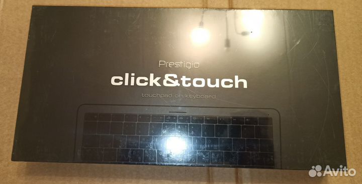 Беспроводная клавиатура Prestigio Click&Touch Blac