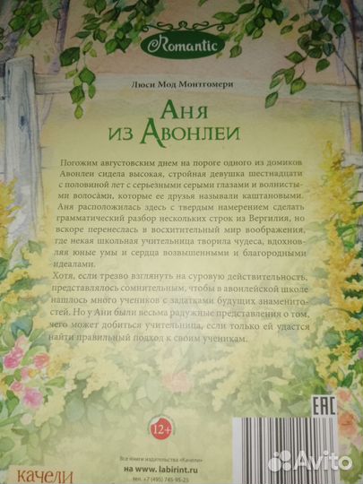 Аня из зелëных Мезонинов