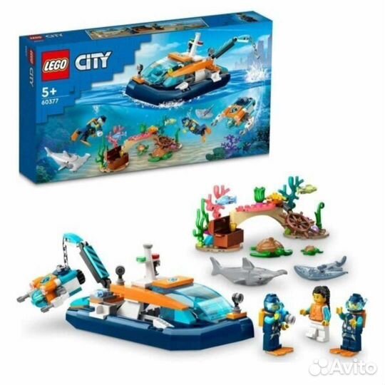 Lego City 60377 Водолазный катер Explorer