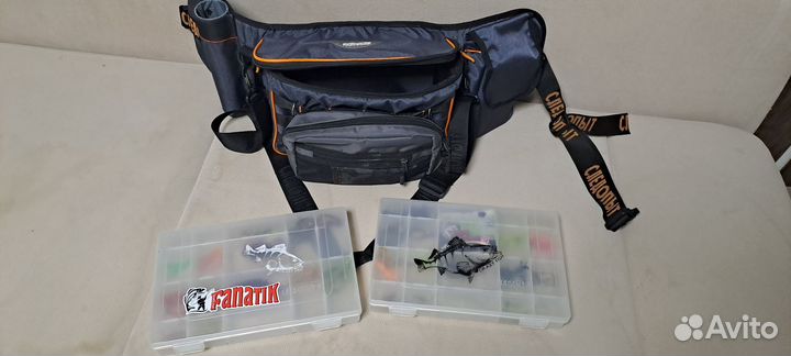 Сумка рыбака поясная следопыт Fishing Belt Bag
