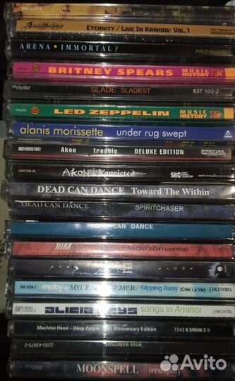 Cd Диски наше и зарубежка (список)