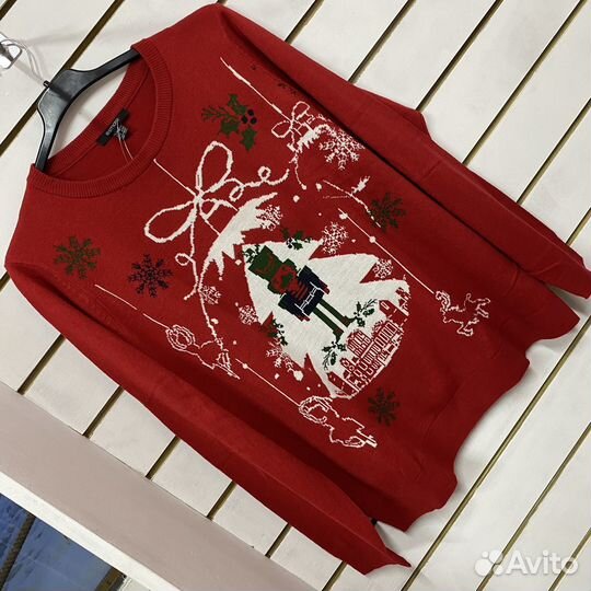 Джемпер новогодний 50