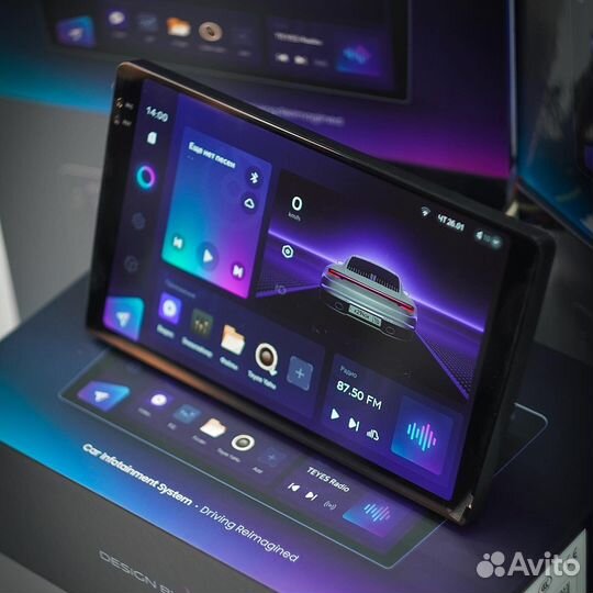 Магнитола Teyes 9’’ на Hyundai Sonata NF