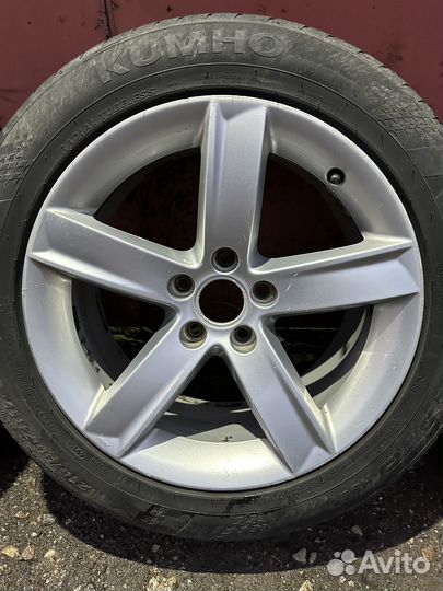 Оригинальные колёса Audi r17 ET28. 5х112