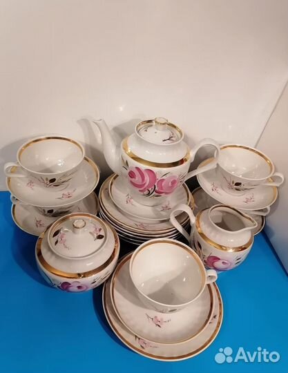 Чайный сервиз. СССР.Дулево