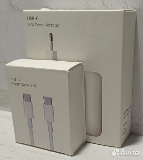 Адаптер питания Apple 96W USB-C + кабель Type-C