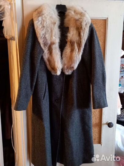 Пальто советское. СССР. Ретро. Винтаж