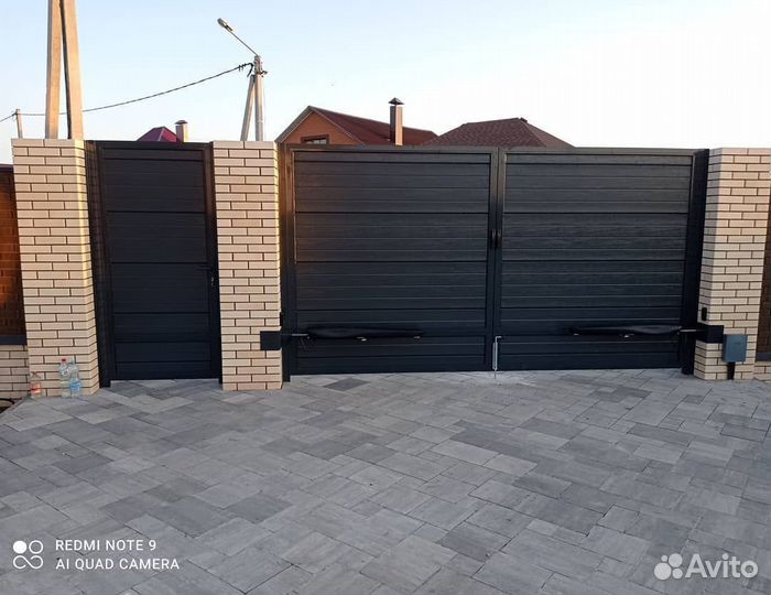 Автоматика для распашных ворот комплект