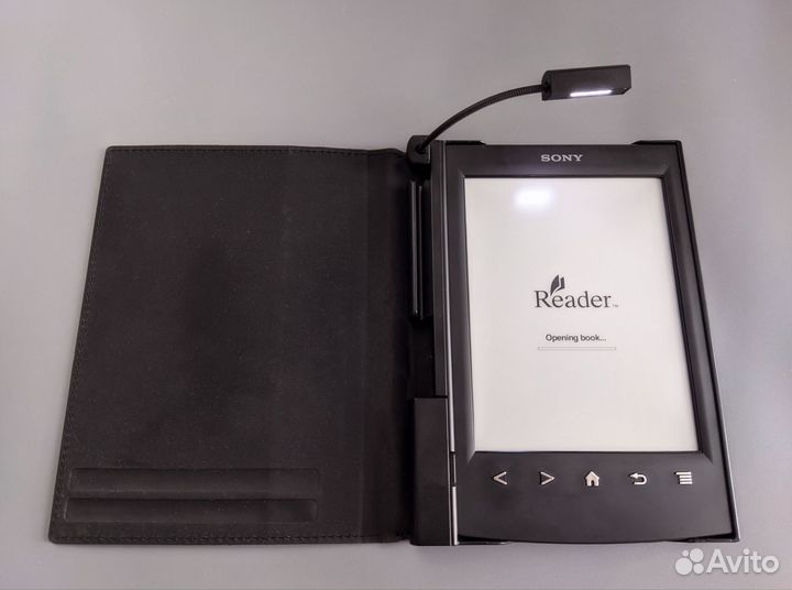 Sony PRS-T2 (E-ink Pearl, чехол с фонариком)
