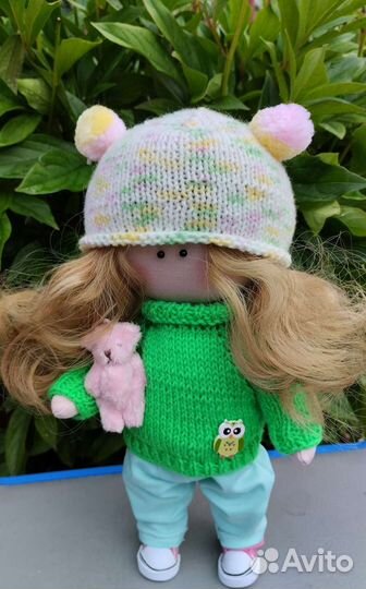 Интерьерная кукла ручной работы