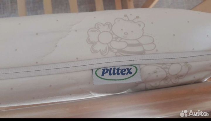 Матрас детский 120 60 plitex